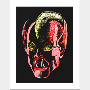 Haunted Head v1 Posters and Art